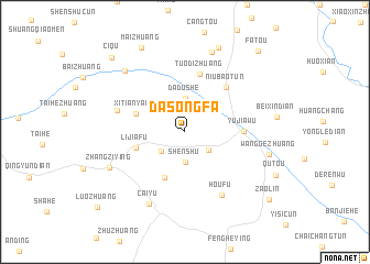 map of Dasongfa