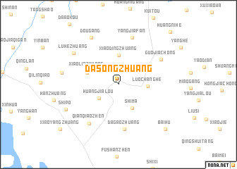map of Dasongzhuang