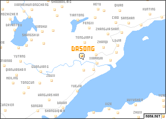 map of Dasong