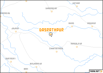 map of Dasrathpur