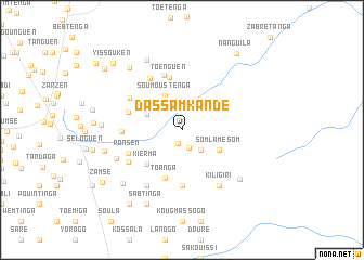 map of Dassamkandé