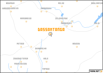 map of Dassamtanga