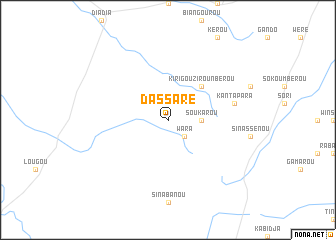 map of Dassaré