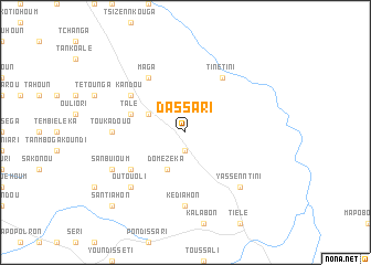 map of Dassari