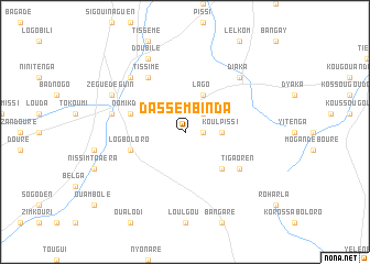 map of Dassèmbinda