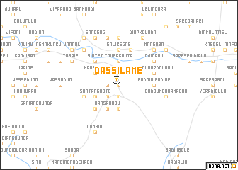 map of Dassilamé