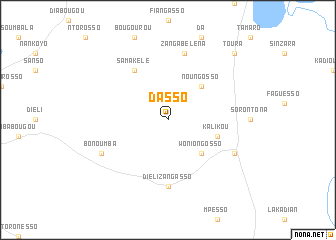 map of Dasso