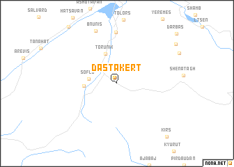 map of Dastakert