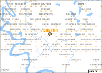 map of Dāstān