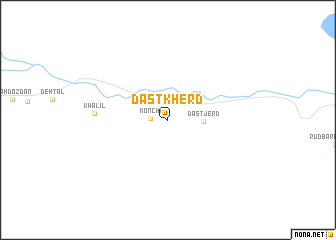 map of Dastkherd