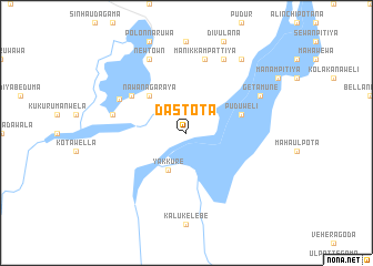 map of Dastota