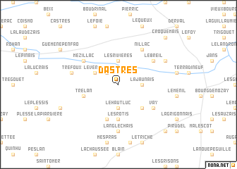 map of Dastres