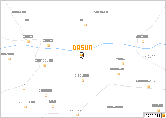 map of Dasun