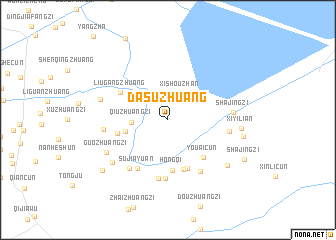 map of Dasuzhuang