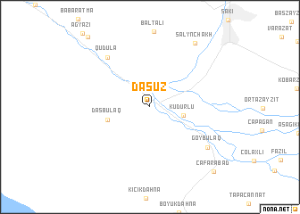 map of Daşüz