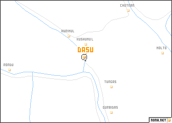 map of Dasu