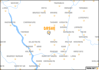 map of Daswe