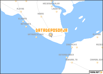 map of Data de Posorja