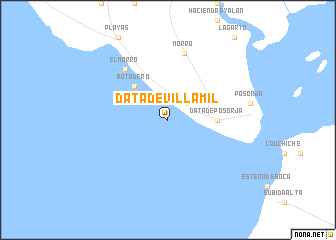 map of Data de Villamil