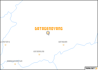 map of Datagenoyang