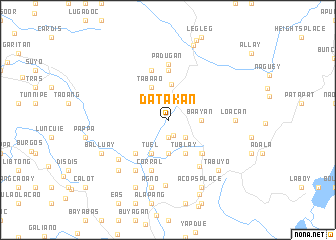 map of Datakan