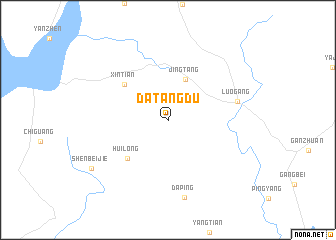 map of Datangdu