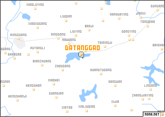 map of Datanggao