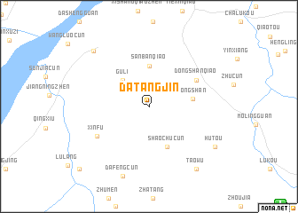 map of Datangjin