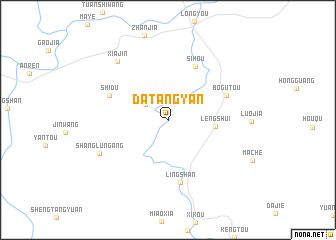 map of Datangyan