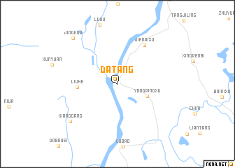 map of Datang