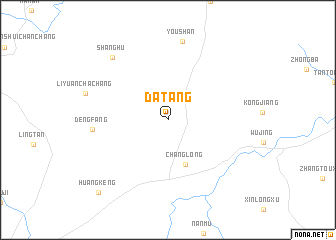 map of Datang