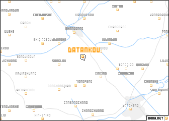 map of Datankou