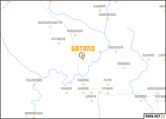 map of Datano