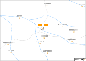 map of Datan