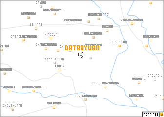 map of Dataoyuan