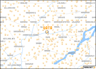 map of Dāta