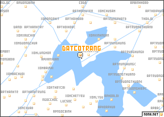 map of Ðất Cờ Trắng