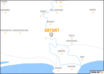 map of Daţdaţ