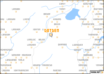 map of Ðất Ðen