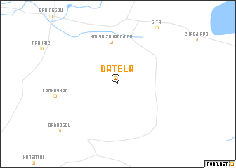 map of Datela