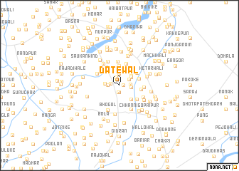 map of Datewāl