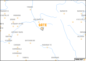 map of Da Te