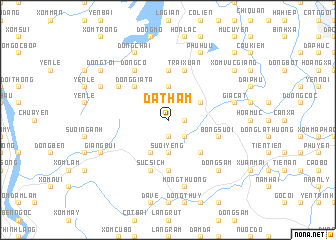 map of Dá Thâm