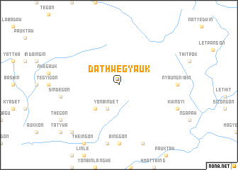 map of Dathwegyauk