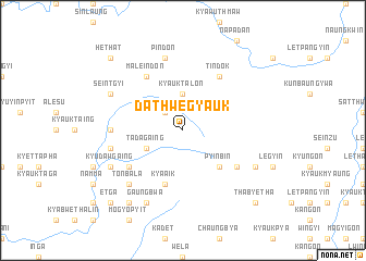 map of Dathwegyauk