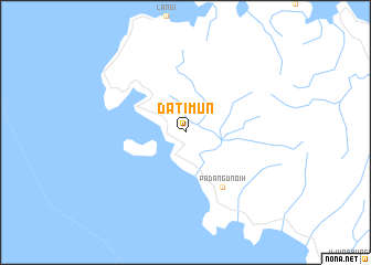 map of Datimun