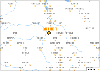 map of Datkon