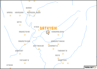 map of Datkyeik