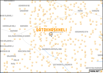 map of Dāto Khāskheli