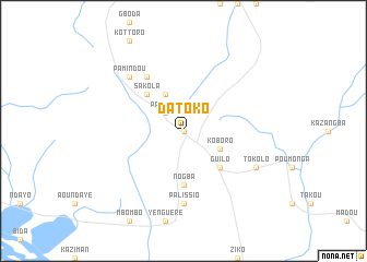 map of Datoko